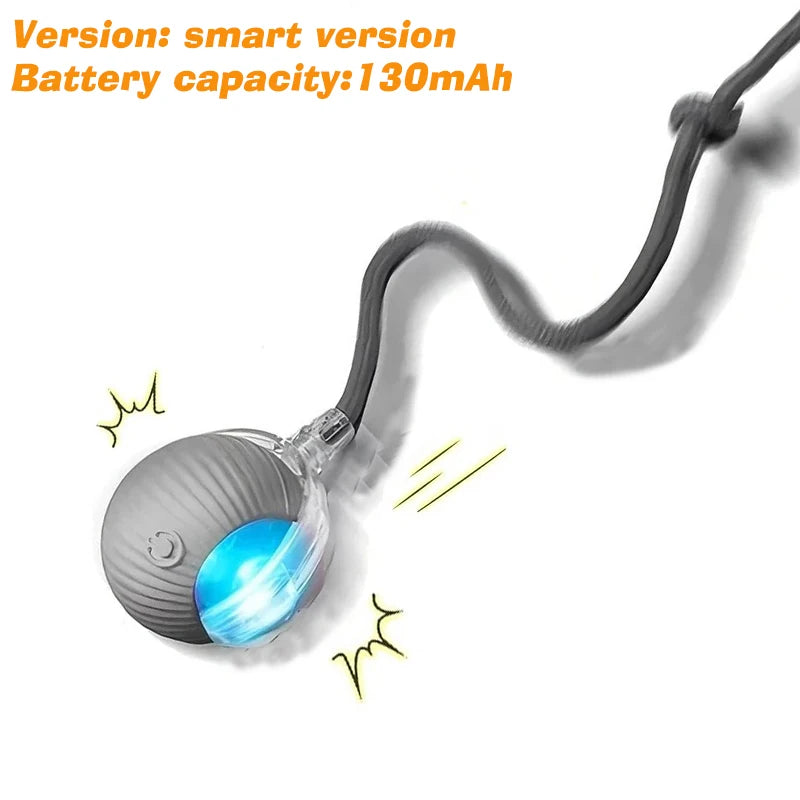 Pelota Inteligente para Gatos: Movimiento Automático, Recargable y Anti-Obstáculos