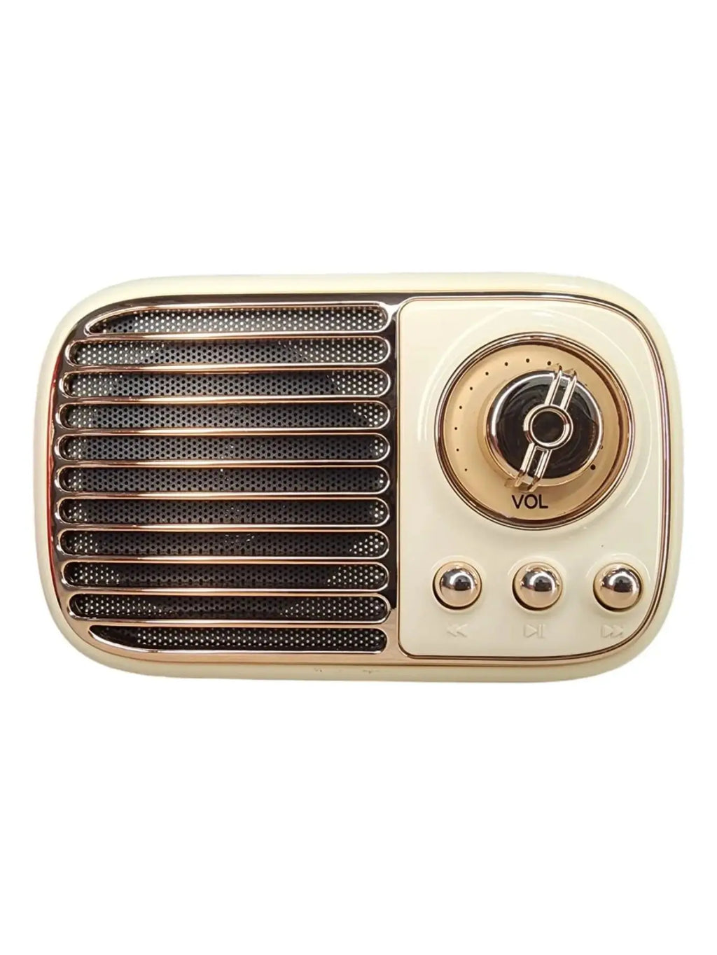 Bocina Retro Bluetooth 5.0: Estilo Radio Clásica con FM, Portátil y en Colores Coleccionables