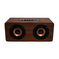 Bocina Bluetooth de 3" Wood Edition: Sonido HiFi, Diseño Elegante en Madera y Portabilidad Premium
