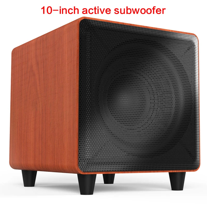 100W-300W High Power 10 Inch Active Subwoofer Subwoofer Speaker Household Subwoofer 6.5 Inch Subwoofer Speaker Speaker Fever