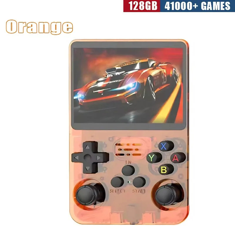 R36S Pro Retro Handheld: Consola Portátil con Pantalla IPS de 3.5", Hasta 256GB y Emulación de N64/PSP
