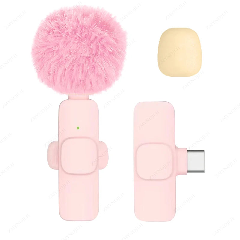 Micrófono Lavalier Inalámbrico Universal: Audio HD para iPhone, Android y PC