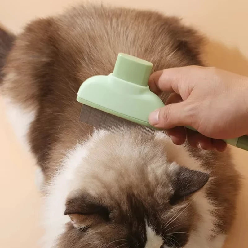 Cepillo Profesional de Autolimpieza: Quita Pelo y Masajeador para Perros y Gatos