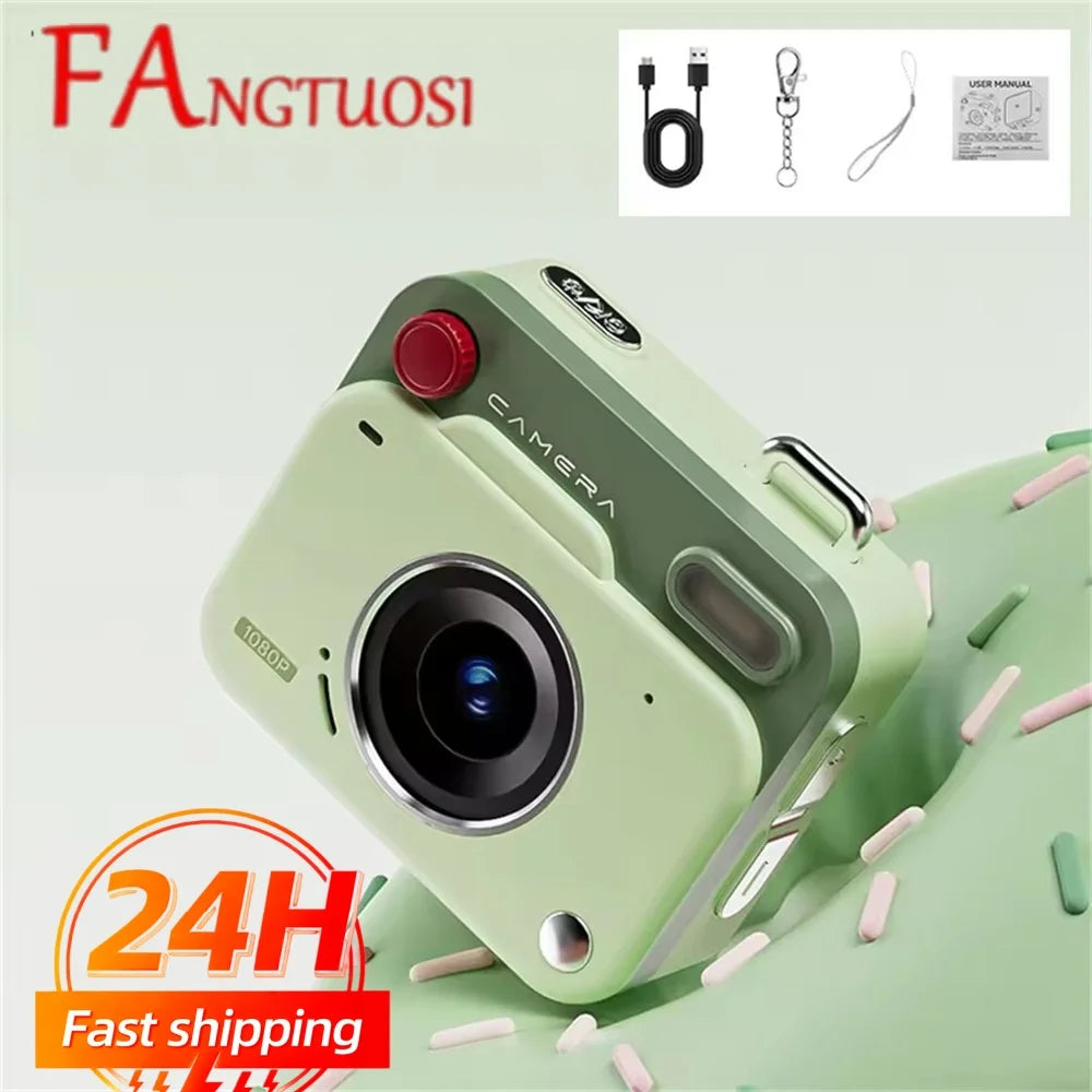 Mini Cámara CCD Retro 2026: Cámara Digital de Bolsillo HD, Efecto Vintage y Llavero Portable