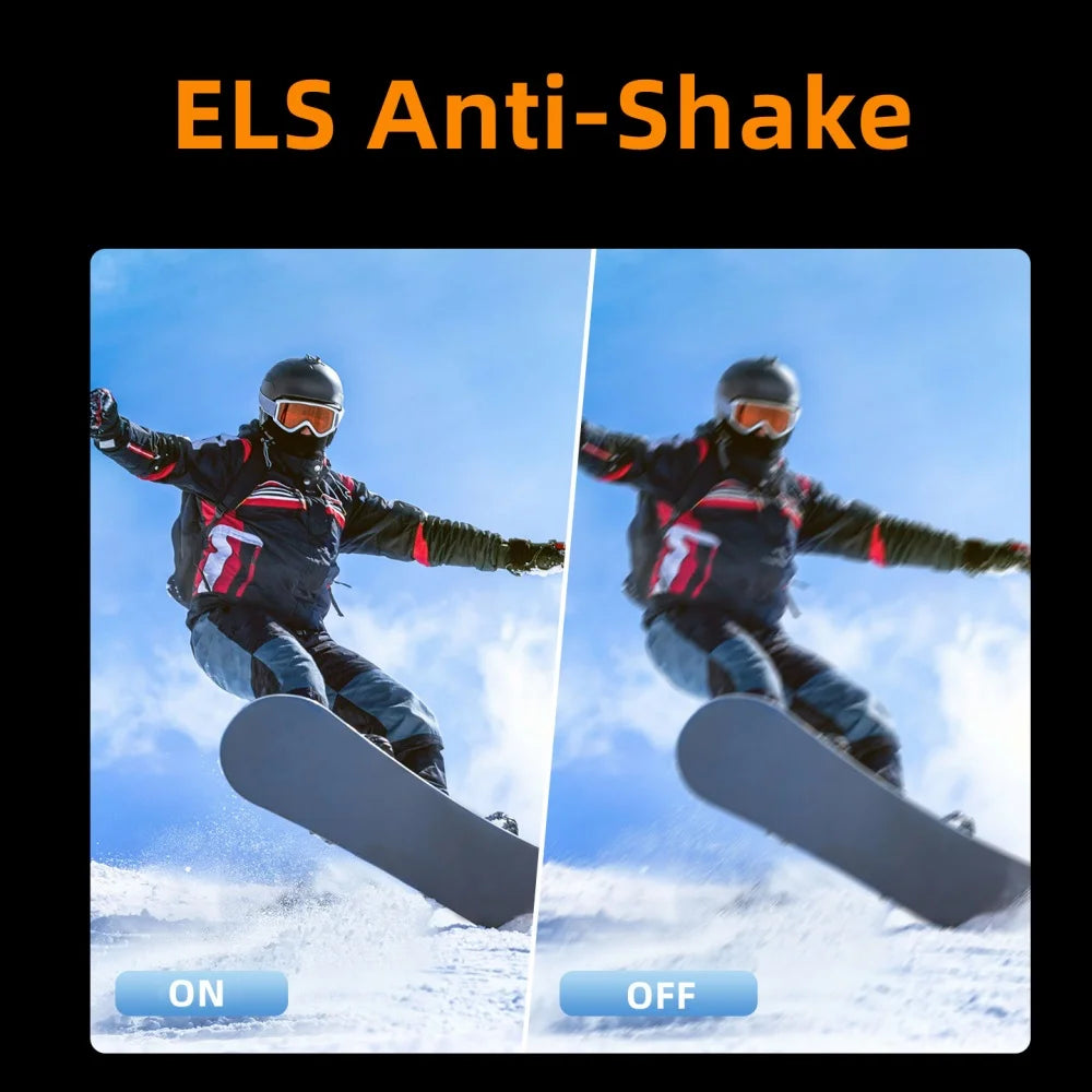 Cámara de Vlog 4K Pro: 64MP con Lente Rotativo 270°, Estabilizador Anti-Shake y Detección de Rostros