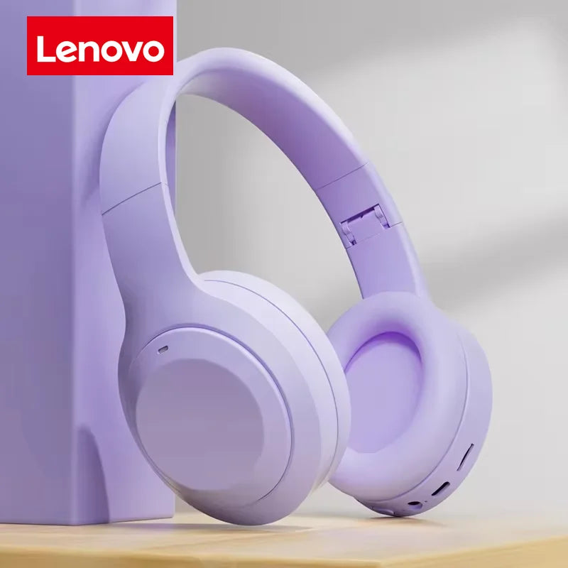 Audífonos Lenovo HiFi Pro: Dual Wireless/Wired, Sonido HD y Diseño Plegable