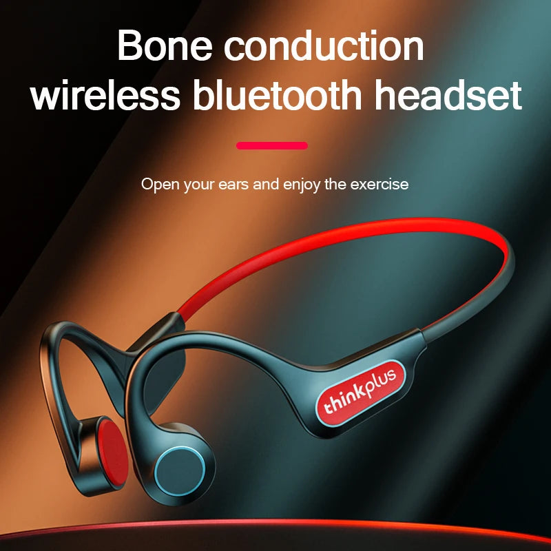 Lenovo X3 Pro: Audífonos de Conducción Ósea Real, Bluetooth 5.3 y Resistencia al Agua