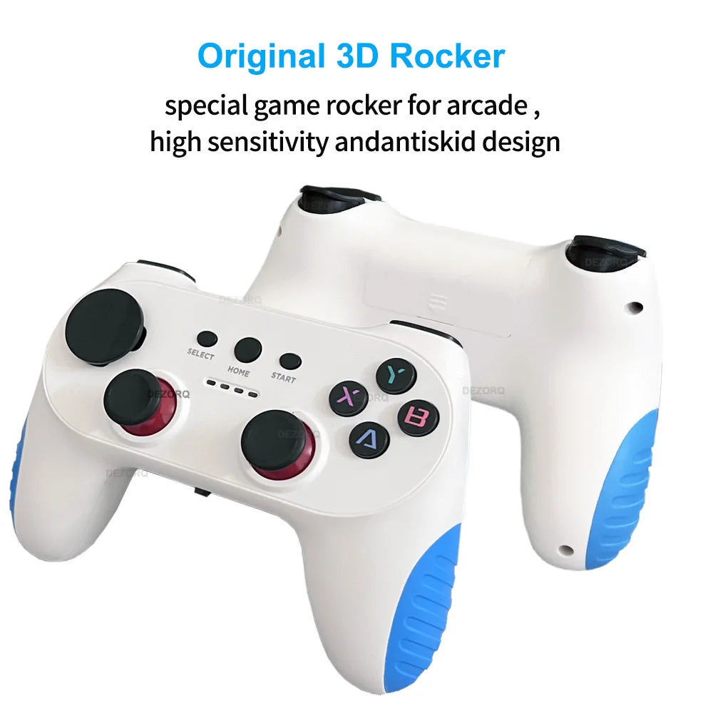 GameStick X10 PRO 4K: Consola Retro 128GB con Juegos 3D, 40+ Emuladores y Chip S905X3