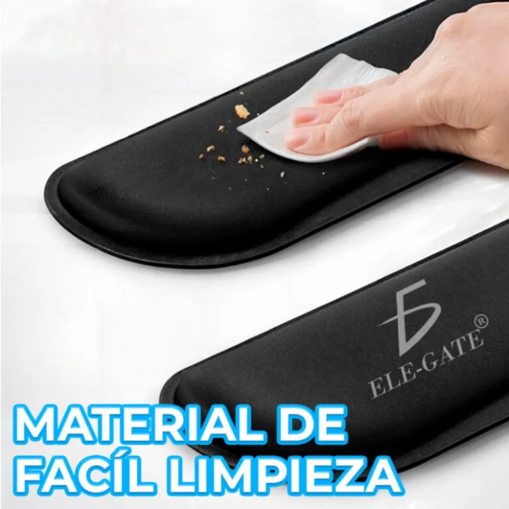 Kit Gamer Ergonómico Confort: Mouse Vertical + Mouse Pad + Almohadilla para Teclado