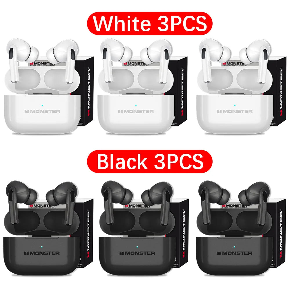 Monster Hardphones Pro: Audífonos TWS de Uso Rudo, Sonido HD y Resistencia al Agua