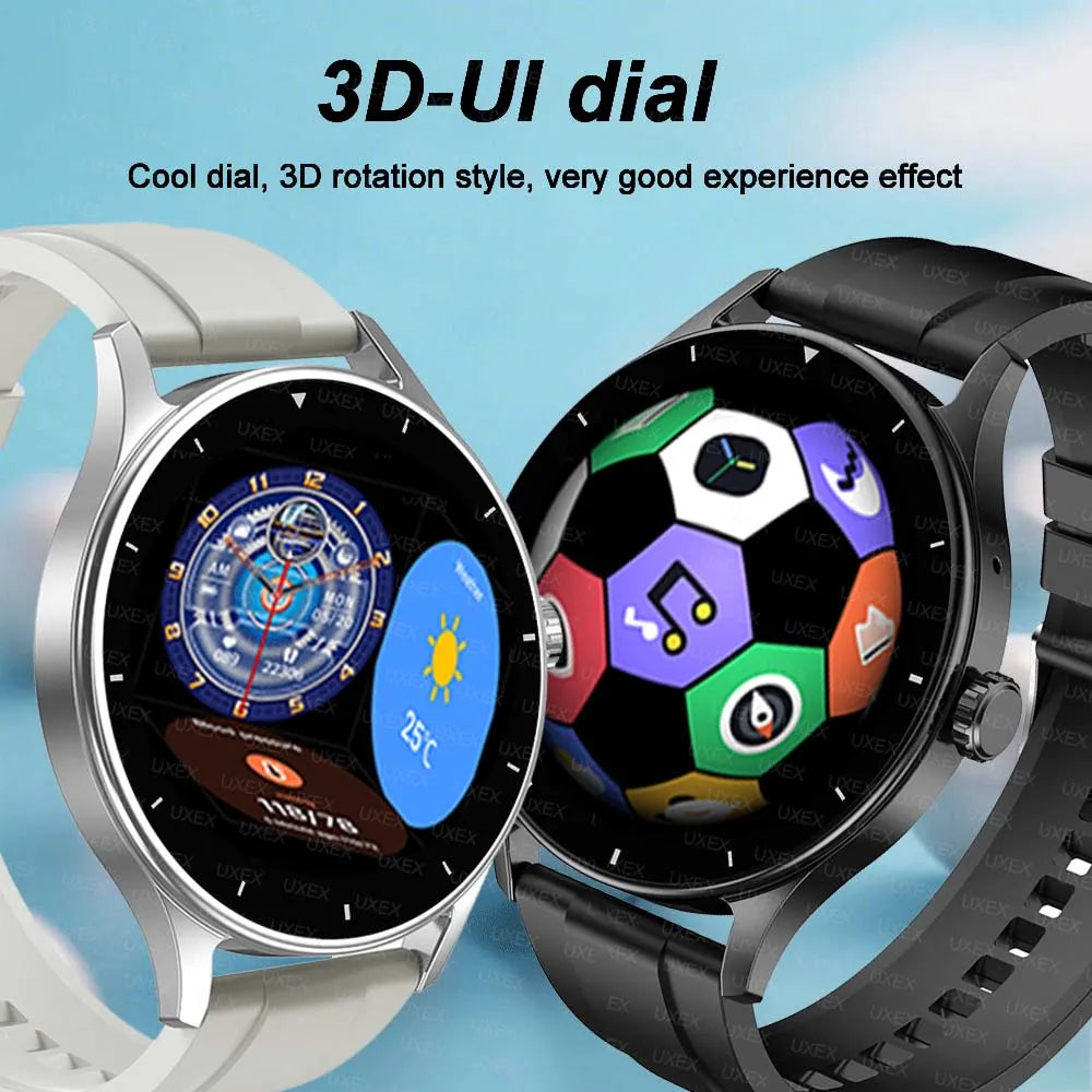 Fashion Smart Watch Plus 1.55" HD: Llamadas BT, Control por App y Monitor de Salud Premium