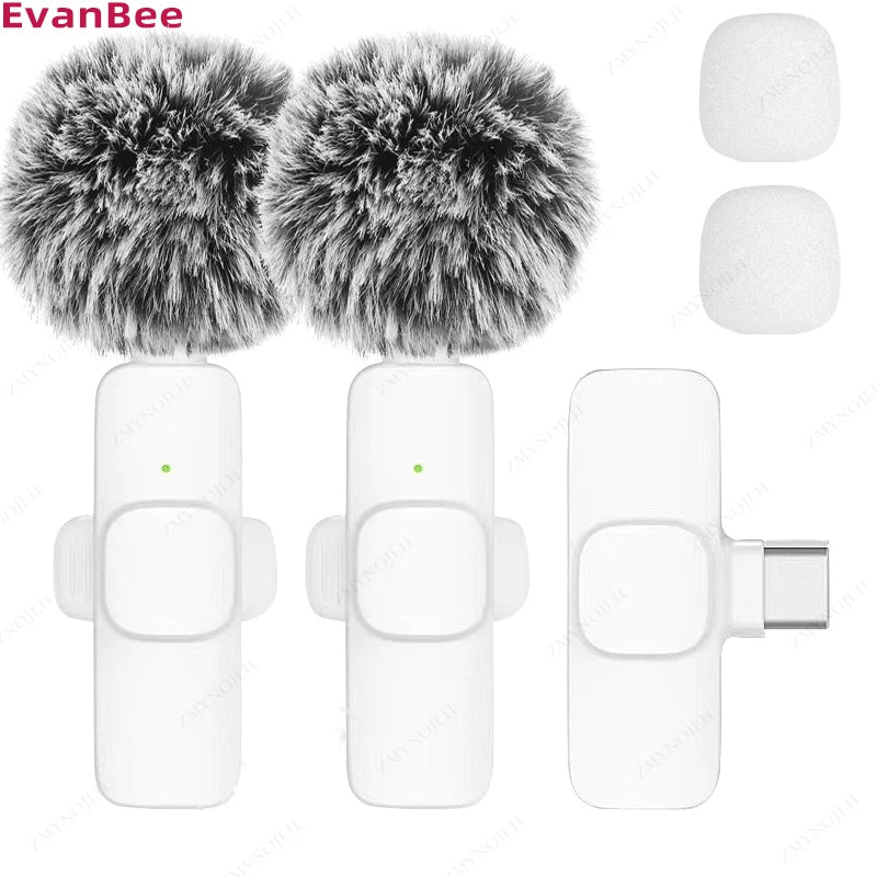 Micrófono Lavalier Inalámbrico Universal: Audio HD para iPhone, Android y PC