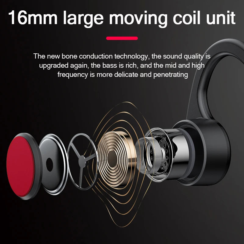 Lenovo X3 Pro: Audífonos de Conducción Ósea Real, Bluetooth 5.3 y Resistencia al Agua