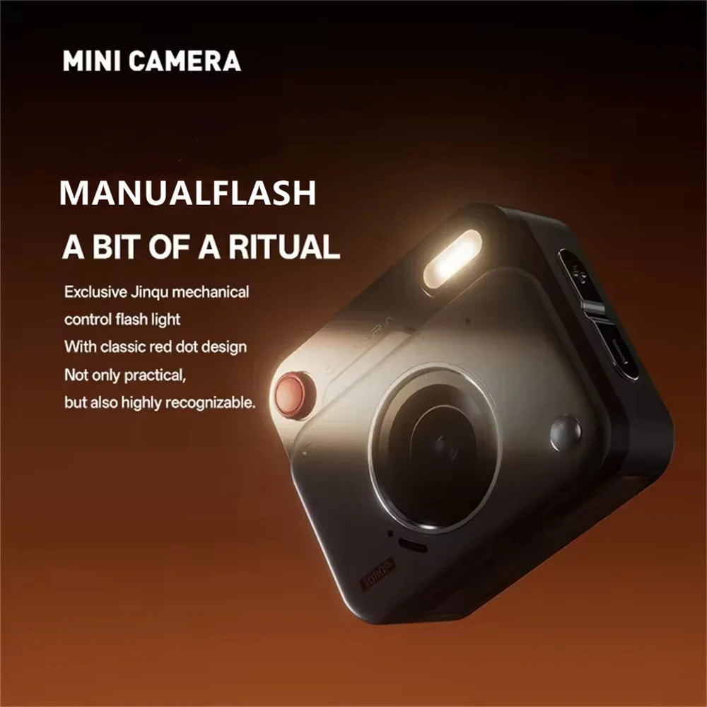Mini Cámara CCD Retro 2026: Cámara Digital de Bolsillo HD, Efecto Vintage y Llavero Portable