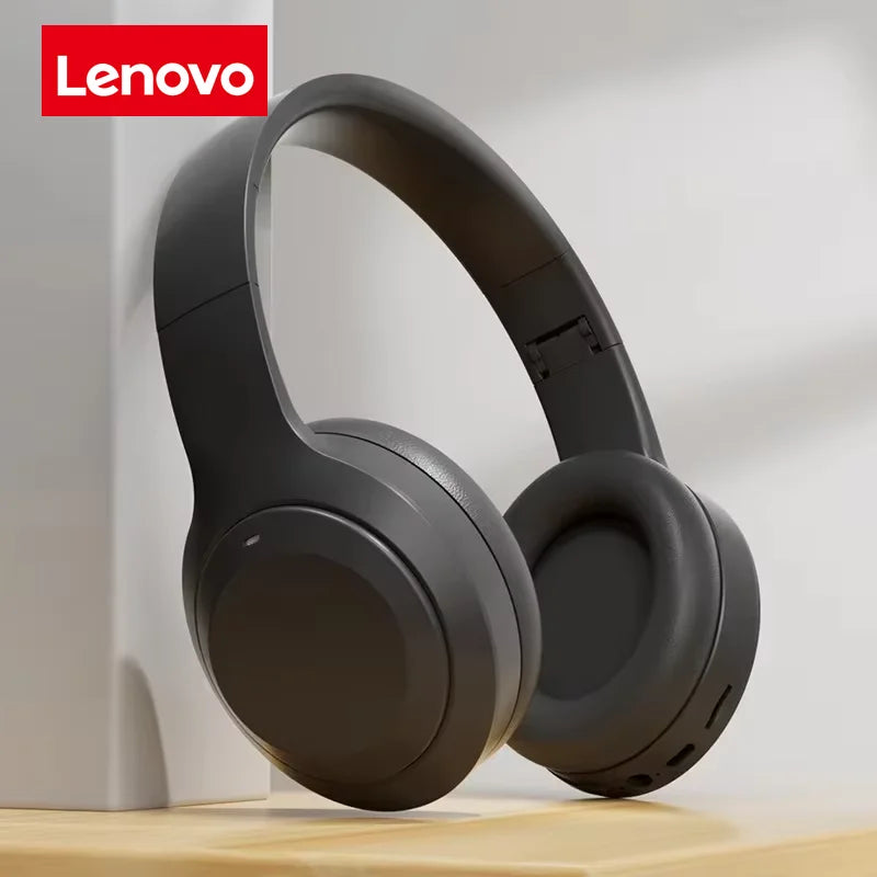 Audífonos Lenovo HiFi Pro: Dual Wireless/Wired, Sonido HD y Diseño Plegable
