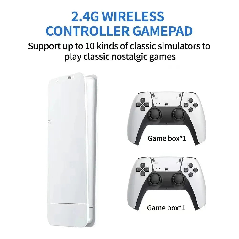 M15 Ultra 4K Game Stick: Consola de Nueva Generación con 50,000+ Juegos y Controles Pro