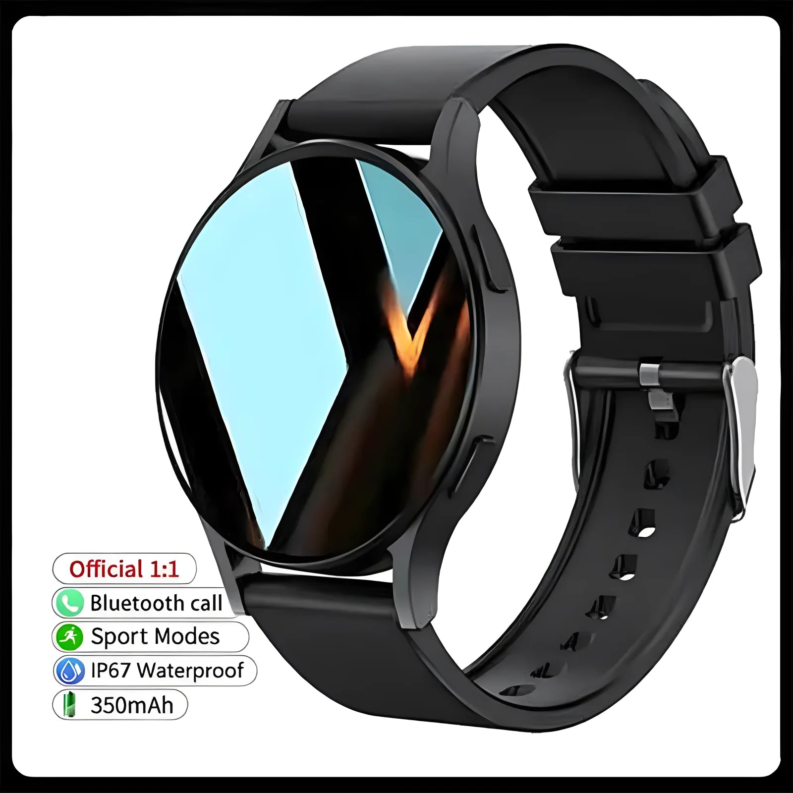 Smartwatch Pro 1.39" HD: Llamadas Bluetooth, Control de Música y Monitor de Salud 6 en 1