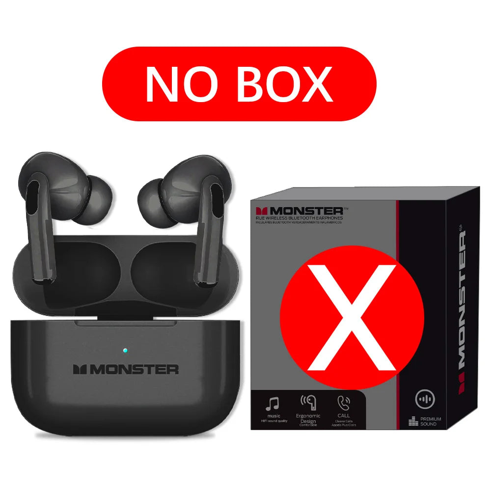 Monster Hardphones Pro: Audífonos TWS de Uso Rudo, Sonido HD y Resistencia al Agua