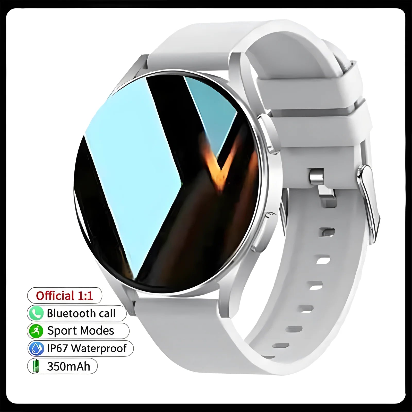 Smartwatch Pro 1.39" HD: Llamadas Bluetooth, Control de Música y Monitor de Salud 6 en 1