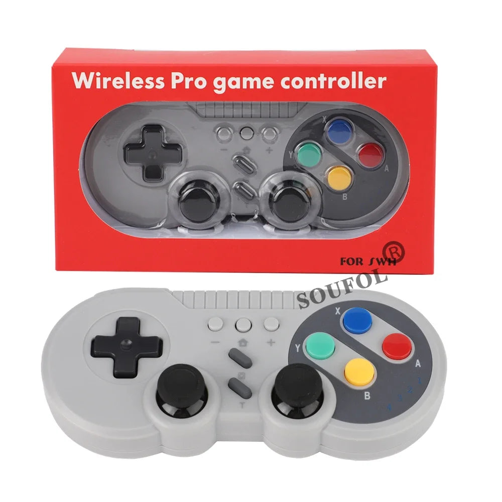 Mini Consola Retro Wireless 2026: Control Inalámbrico Pro para Switch 2 y Windows PC