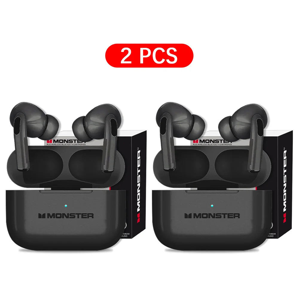 Monster Hardphones Pro: Audífonos TWS de Uso Rudo, Sonido HD y Resistencia al Agua