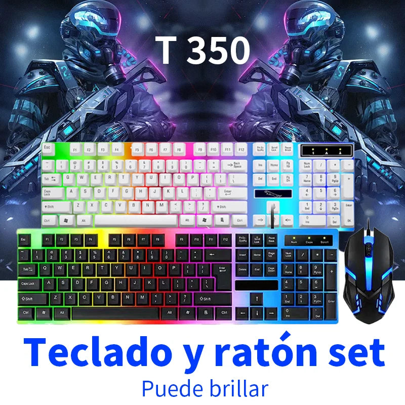 Kit de Teclado y Mouse Profesional con Estuche de Viaje: Pack Todo en Uno