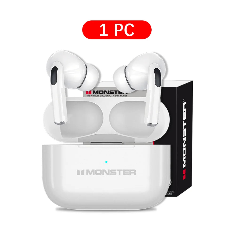 Monster Hardphones Pro: Audífonos TWS de Uso Rudo, Sonido HD y Resistencia al Agua