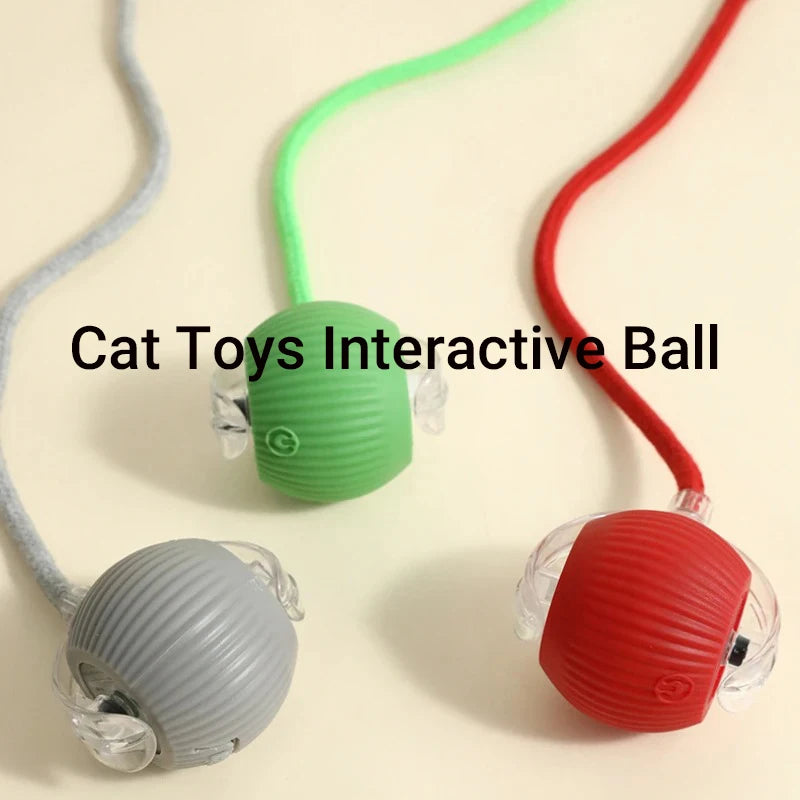 Pelota Inteligente para Gatos: Movimiento Automático, Recargable y Anti-Obstáculos