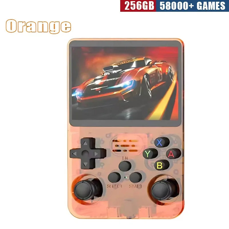 R36S Pro Retro Handheld: Consola Portátil con Pantalla IPS de 3.5", Hasta 256GB y Emulación de N64/PSP
