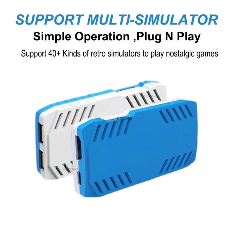 GameStick X10 PRO 4K: Consola Retro 128GB con Juegos 3D, 40+ Emuladores y Chip S905X3