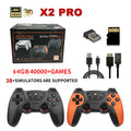 X2 Pro TV Game Stick 4K: Consola Retro Ultra con 50K Juegos, 128GB y Emulación Pro de PSP