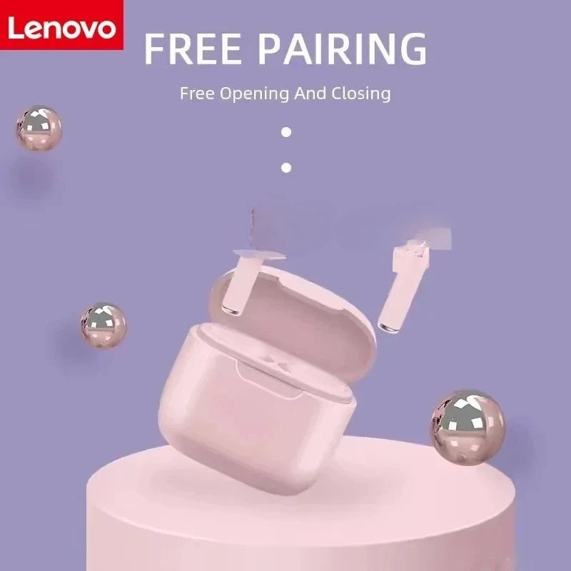Lenovo TWS Air: Audífonos Semi-In-Ear con Control Táctil Dinámico y Sonido Superior