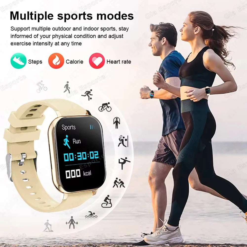 Smartwatch Ultra Vision 2.01" HD: Llamadas, Notificaciones y Pronóstico del Tiempo