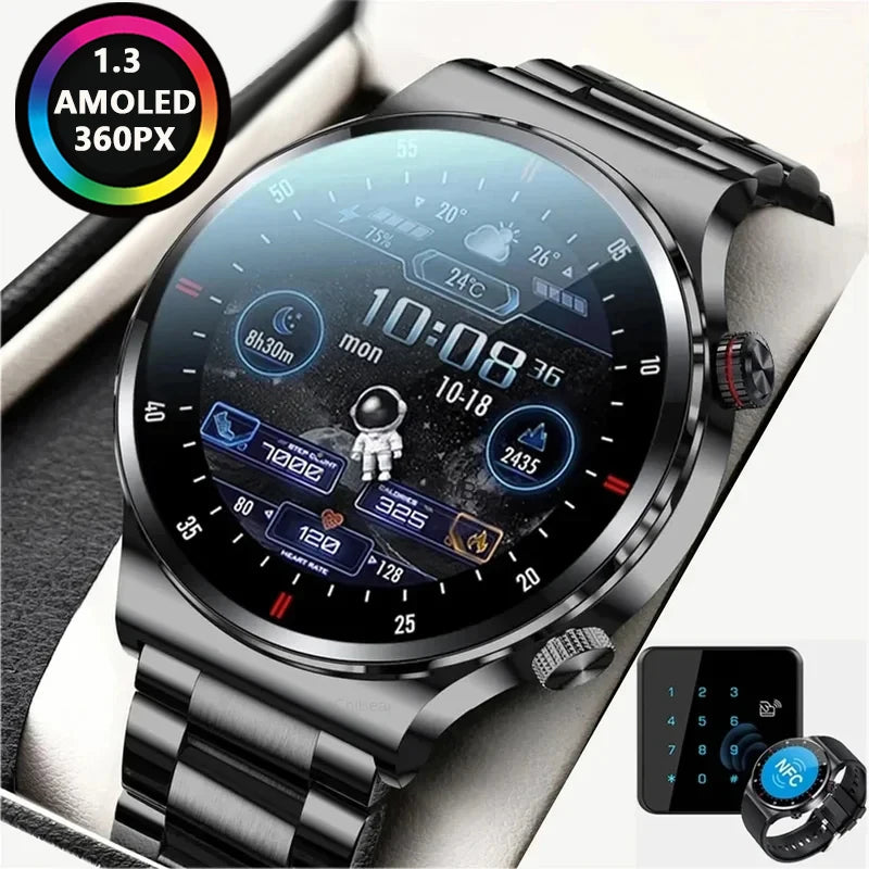 Smartwatch Medical Pro 2025: GPS Real, ECG+PPG y Llamadas Bluetooth