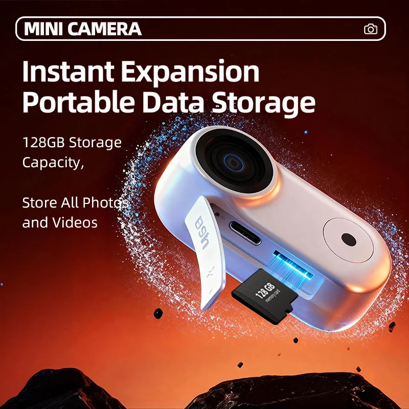 OnePlus Magnetic Action Cam: Cámara Deportiva 1080P Impermeable con Montaje Magnético para Casco y Moto