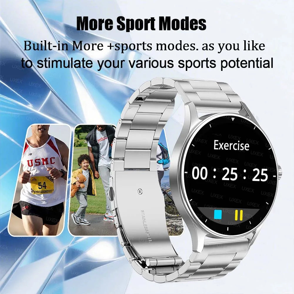 Fashion Smart Watch Plus 1.55" HD: Llamadas BT, Control por App y Monitor de Salud Premium