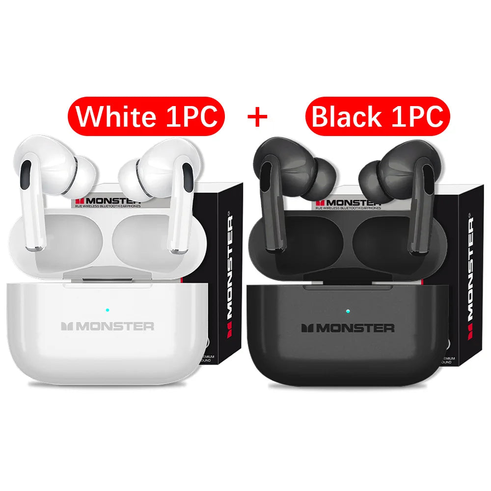 Monster Hardphones Pro: Audífonos TWS de Uso Rudo, Sonido HD y Resistencia al Agua