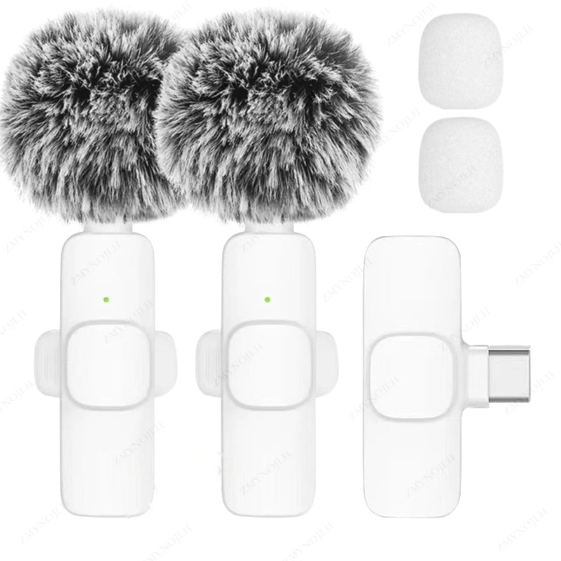 Micrófono Lavalier Inalámbrico Universal: Audio HD para iPhone, Android y PC