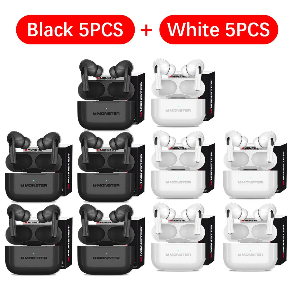 Monster Hardphones Pro: Audífonos TWS de Uso Rudo, Sonido HD y Resistencia al Agua