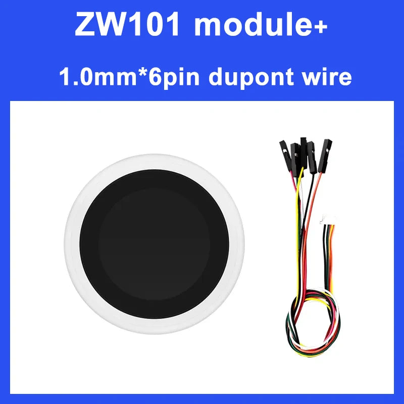 HLK-ZW101 Smart Door Access Semiconductor Fingerprint Recognition Sensor Module 80*64