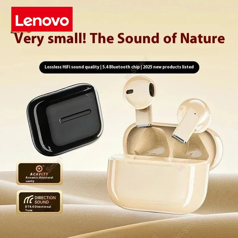 Lenovo True Wireless 5.3: Audífonos In-Ear HiFi Bass, Sonido 9D Estéreo y Llamadas HD