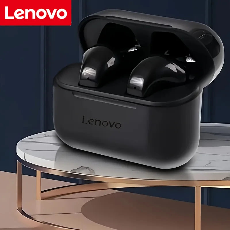 Lenovo True Wireless 5.3: Audífonos In-Ear HiFi Bass, Sonido 9D Estéreo y Llamadas HD