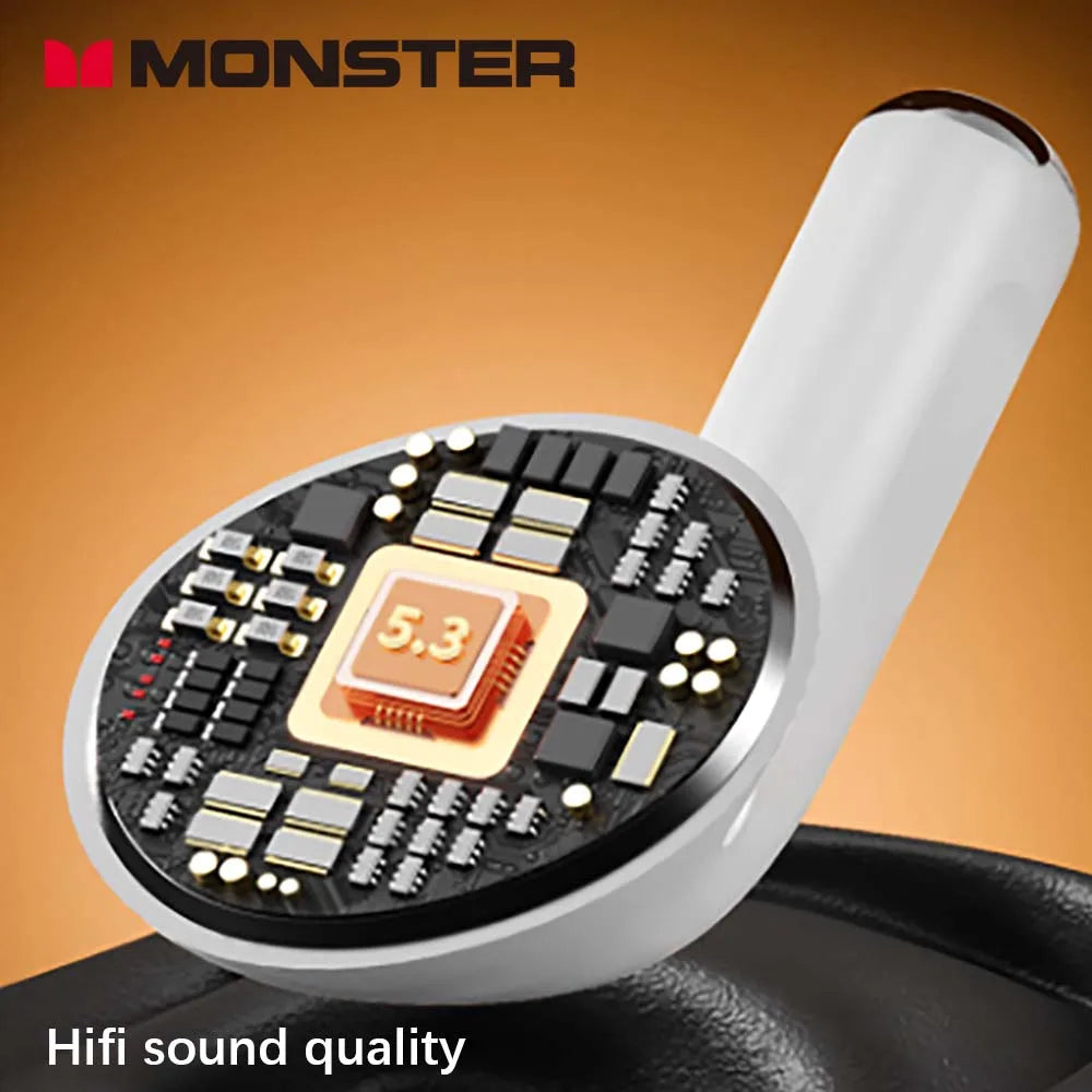 Monster Hardphones Pro: Audífonos TWS de Uso Rudo, Sonido HD y Resistencia al Agua