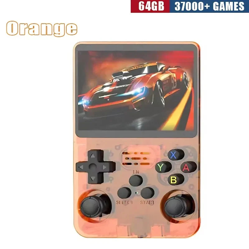 R36S Pro Retro Handheld: Consola Portátil con Pantalla IPS de 3.5", Hasta 256GB y Emulación de N64/PSP