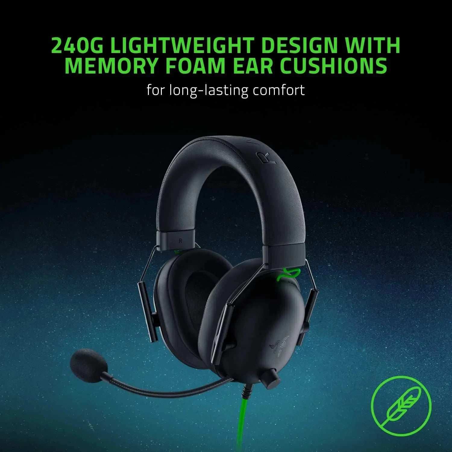Razer BlackShark V2 X: Audífonos Gamer Pro con Sonido Surround 7.1 y Micrófono HyperClear
