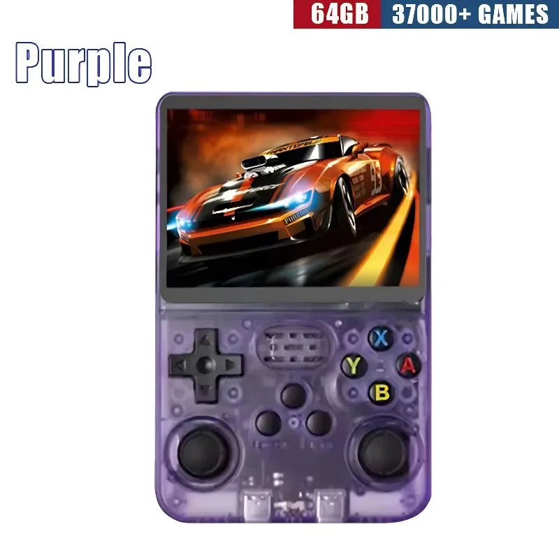 R36S Pro Retro Handheld: Consola Portátil con Pantalla IPS de 3.5", Hasta 256GB y Emulación de N64/PSP