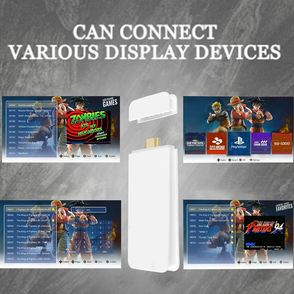 M15 Ultra 4K Game Stick: Consola de Nueva Generación con 50,000+ Juegos y Controles Pro