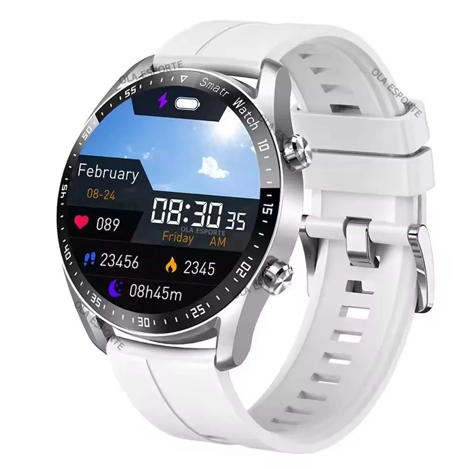 Smartwatch Pro 2025: Pantalla Completa, Llamadas Bluetooth, GPS y Monitor de Salud ECG
