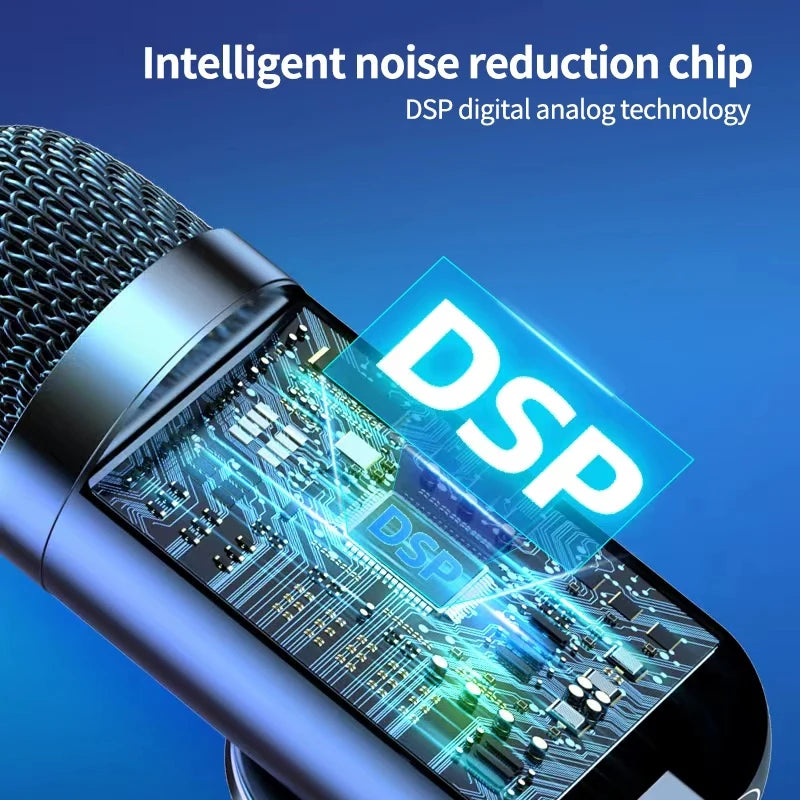 Micrófono de Conferencia Profesional: Cuello de Cisne USB para PC, Gaming y Oficina