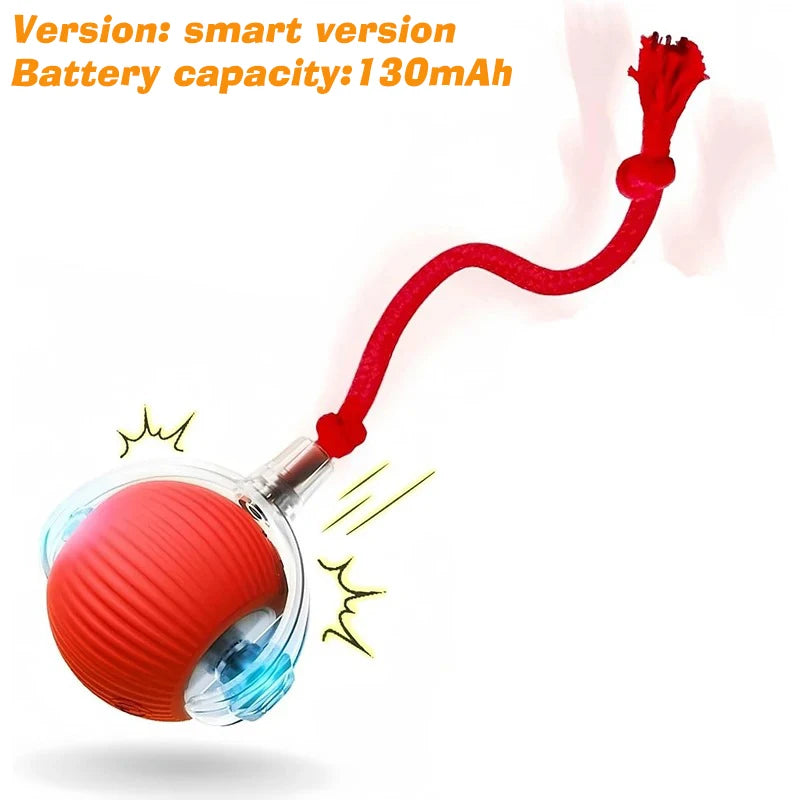 Pelota Inteligente para Gatos: Movimiento Automático, Recargable y Anti-Obstáculos